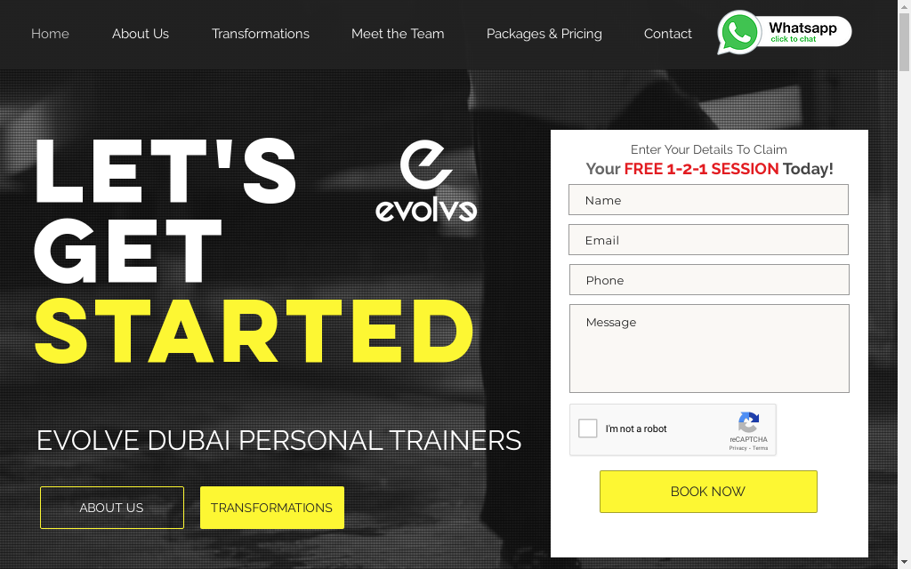 Evolve Dubai _ Personal Trainers in Dubai